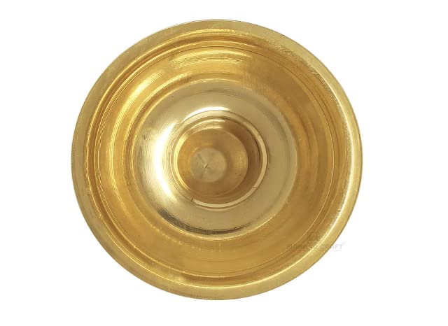 Brass Diya - 9 Inch - Pack of 2