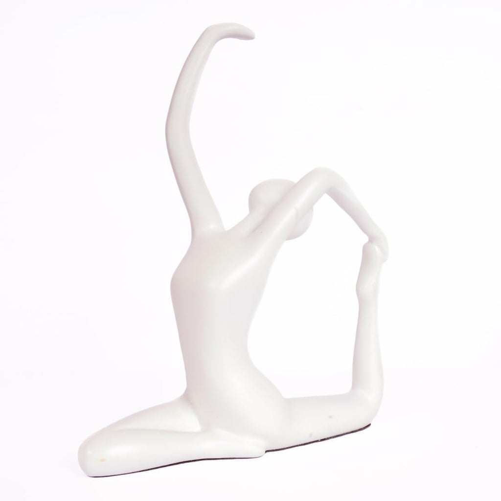 White Lady Statue | 7 Inch | Aesthetic Home Decor Figurine | Living Room & Office |