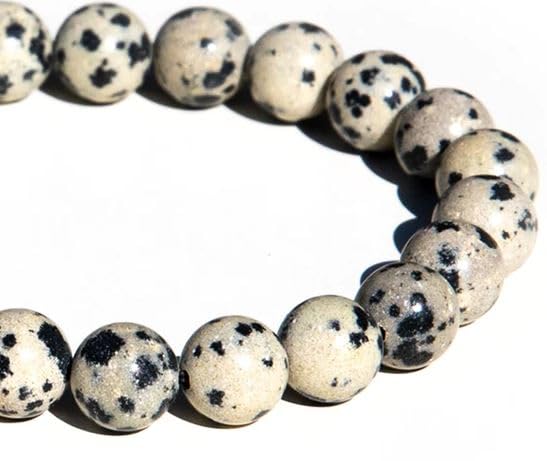 Natural Dalmatian Jasper Bracelet