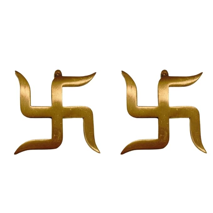 Copper Swastik - 4 Inch