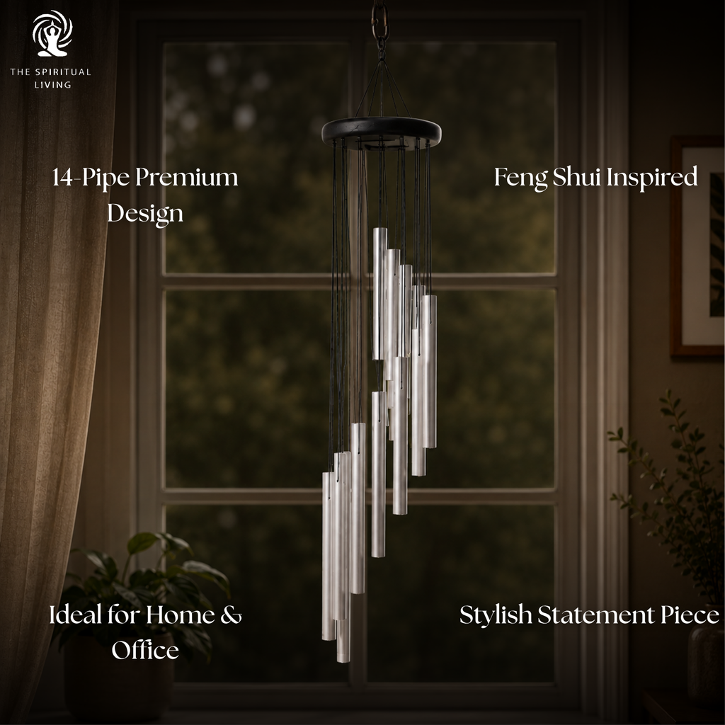 Silver Windchime - 10.8 Inch