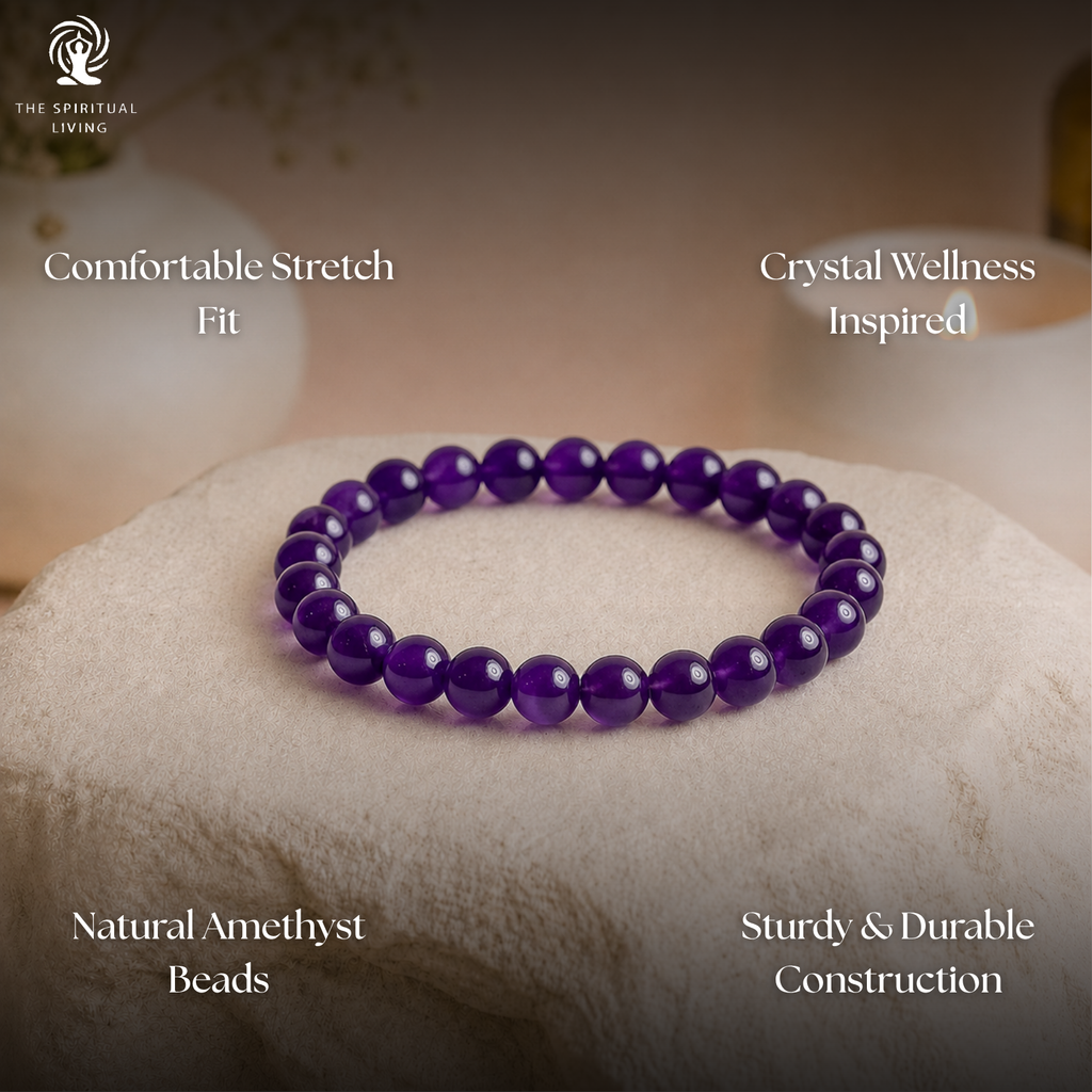 Natural Amethyst Bracelet