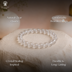 Clear Quartz Crystal Bracelet