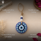 Evil Eye Hanging for Home Entrance - 8 INCH