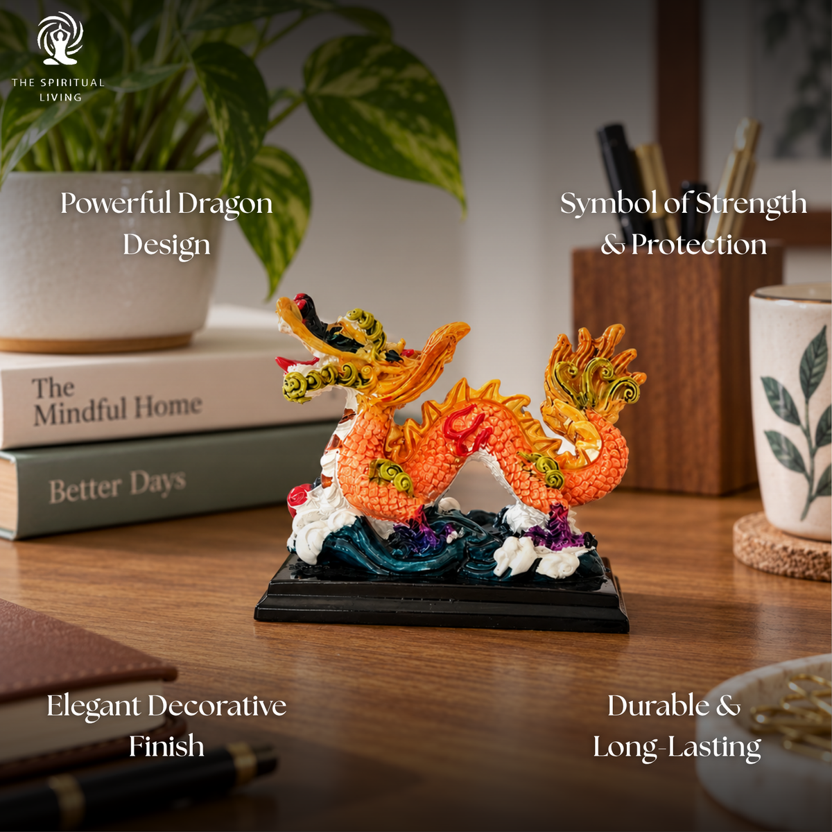 Dragon Statue for Home Decor - 2.5 Inch
