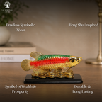 Arowana Fish Statue