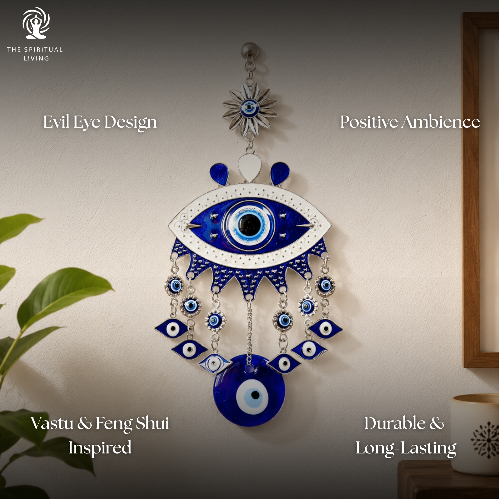 Evil Eye Hanging - 8 inch