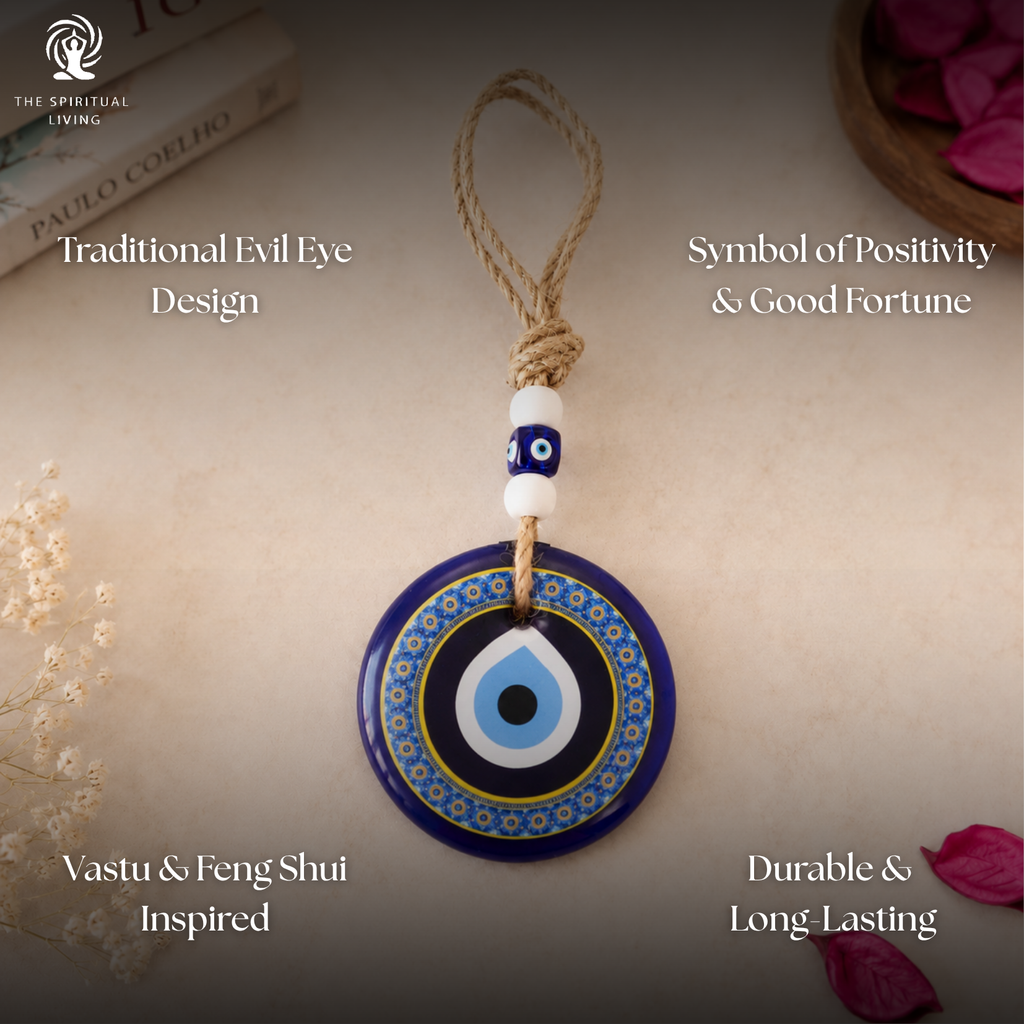 Evil Eye Hanging for Home Entrance - 8 Inch