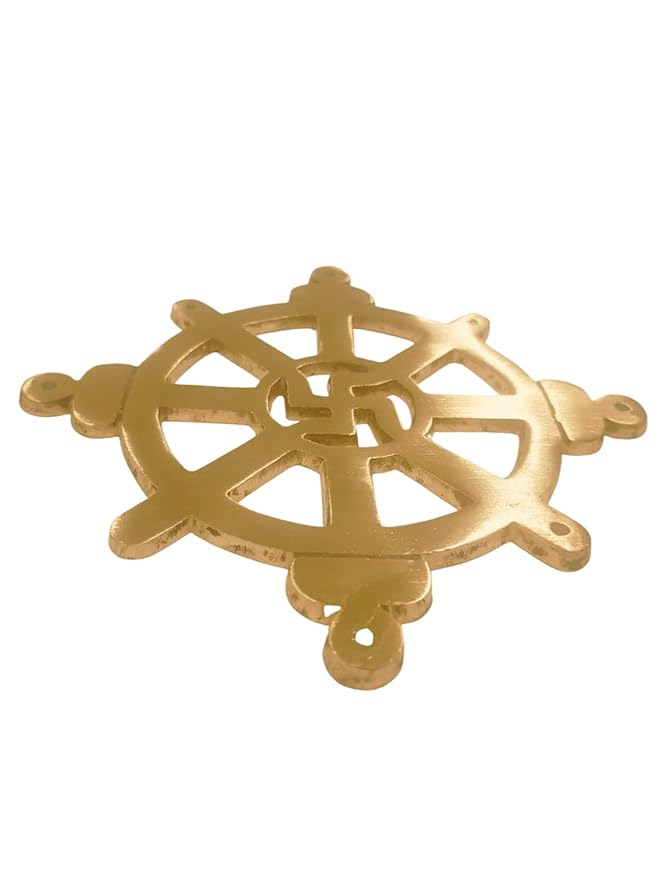 Copper Swastik Wheel - 5.5 Inch