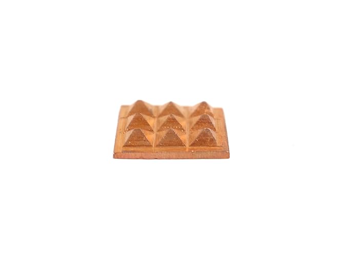 Vastu Pyramid ( Set of 3 ) (Copper) 1 Inch