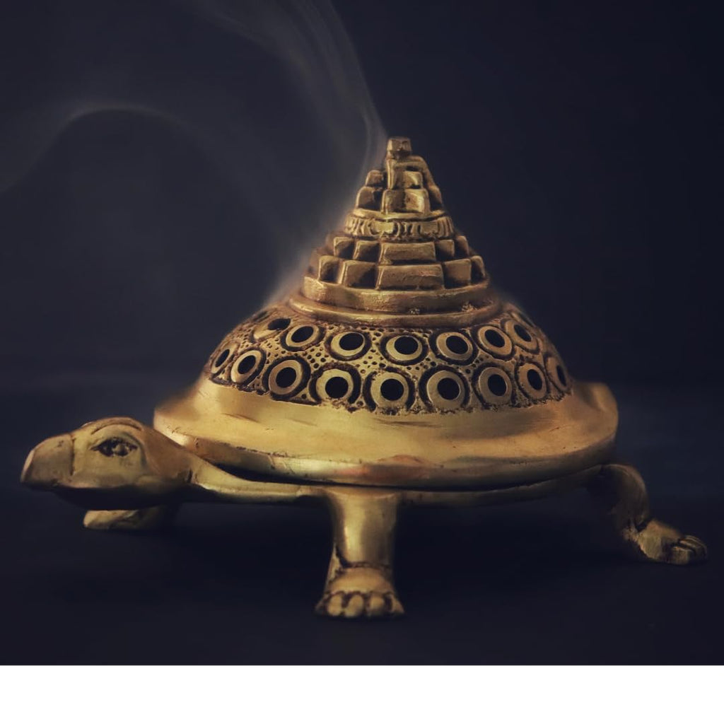 Brass Dhoop Holder - 5.75 Inch
