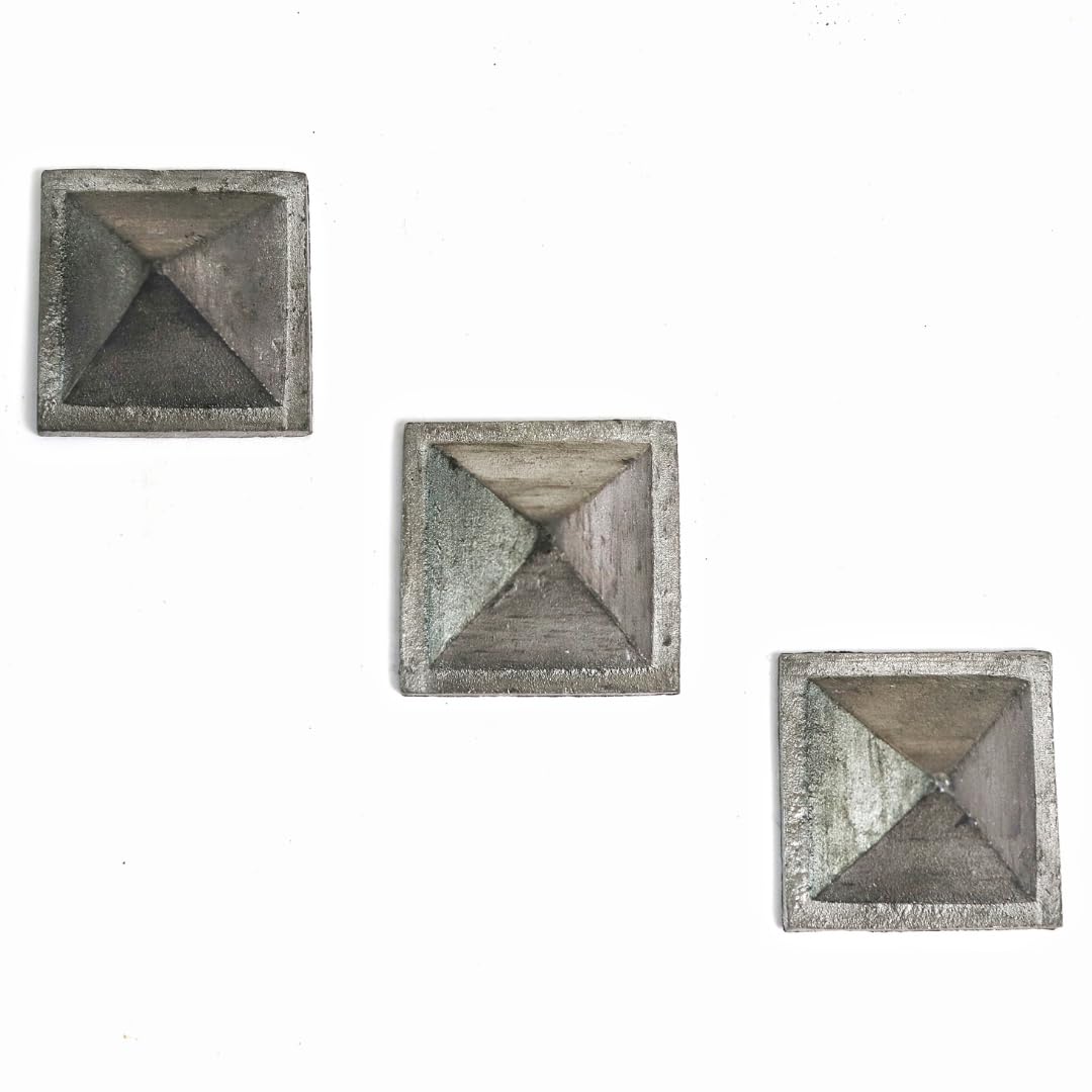 Lead Pyramid for Vastu Set of 3 | 2 Inch | South West Dosh Remedy |