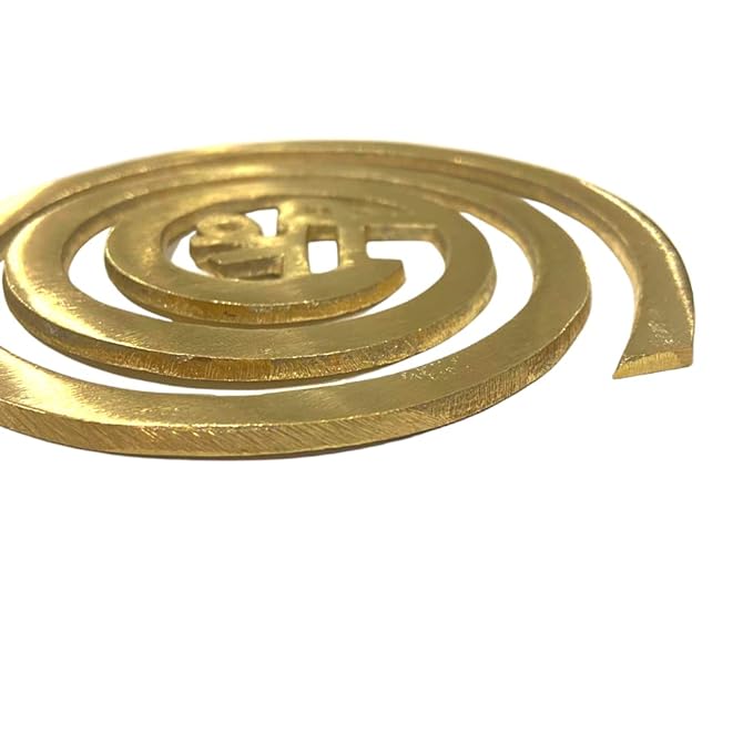 Brass Shree Round Helix