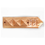Vastu Copper Arrow Pyramid | 4 Inch | Pack of 9 | Virtual Shift | Kitchen | Main Door Entrance |