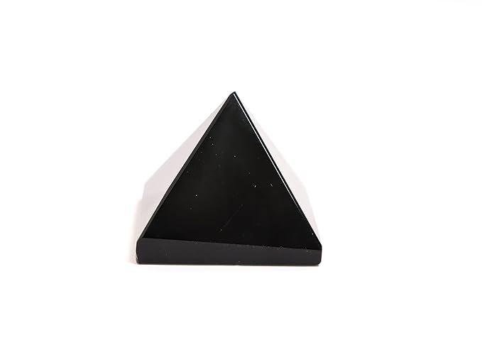Natural Obsidian M Cot Pyramid