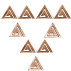 Copper Vastu Helix for South East - 9 Pcs Set