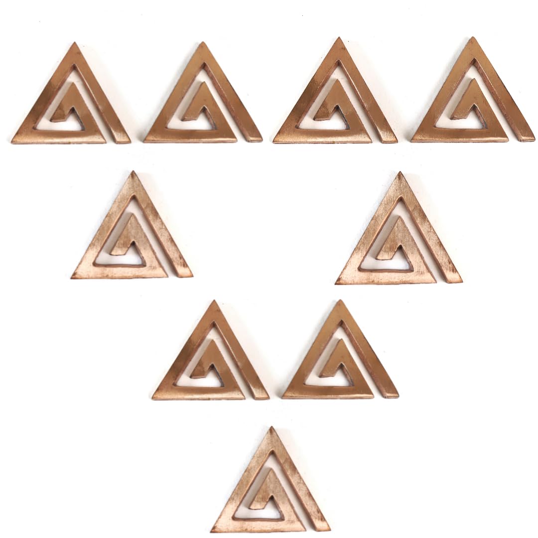 Copper Vastu Helix for South East - 9 Pcs Set