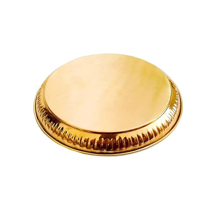 Pooja Aarti Thali (Brass) 9 inch