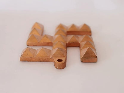 Copper Swastik Pyramid