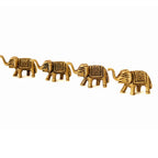 Small Brass Elephant - 1.5 Inch - 4 PCS