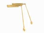 Brass Dowsing L Rods Pair - 13 inch