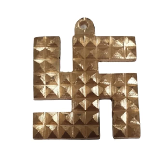 Swastik Pyramid (Copper) 2 Inch