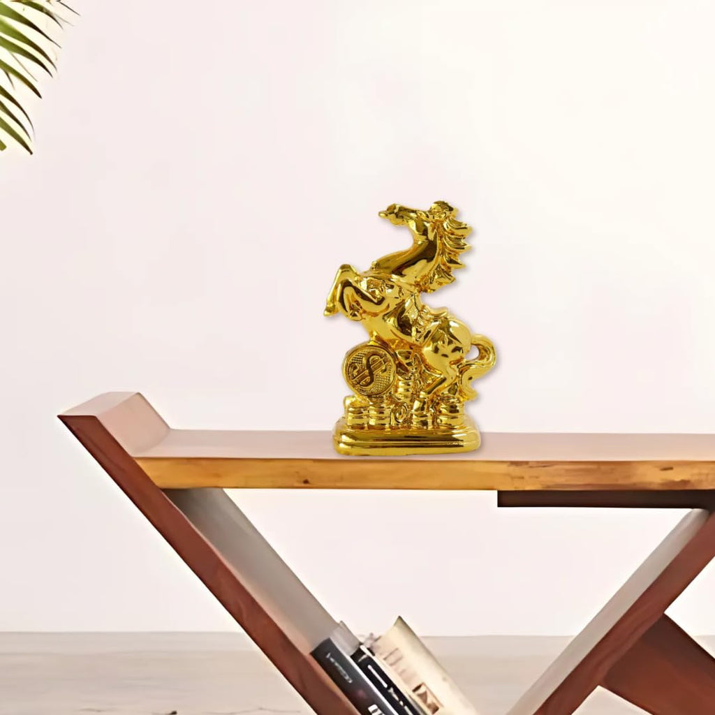 Small Horse Showpiece | 3.25 Inch | Horse Statue for Home Decor | Fengshui Items |