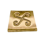 Brass Spiral Block