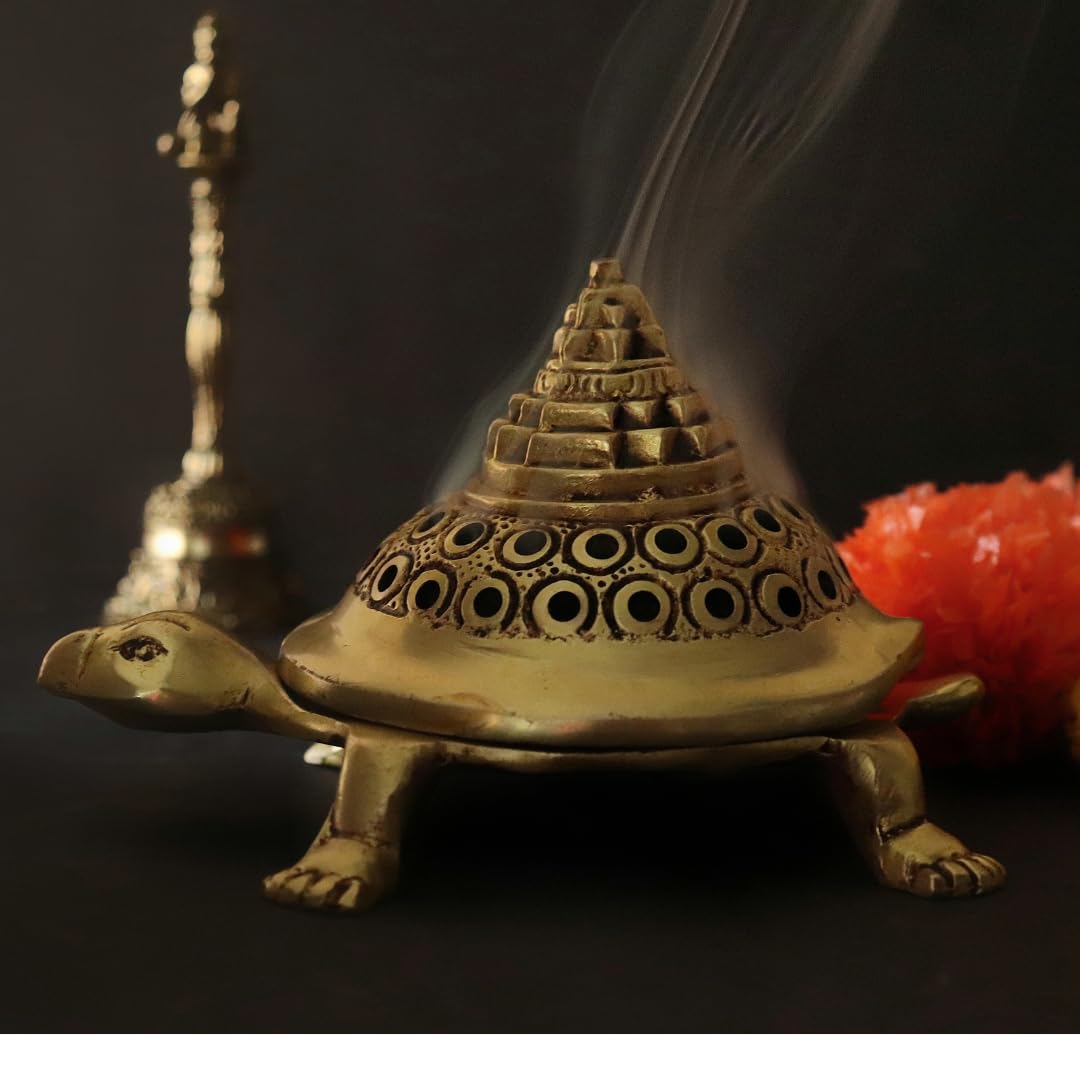 Brass Dhoop Holder - 5.75 Inch