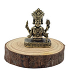 Brass Nakoda Bhairav Miniature Idol | 1.25 Inch | Small Baba Jain Murti for Pooja Room | Mini Statue |