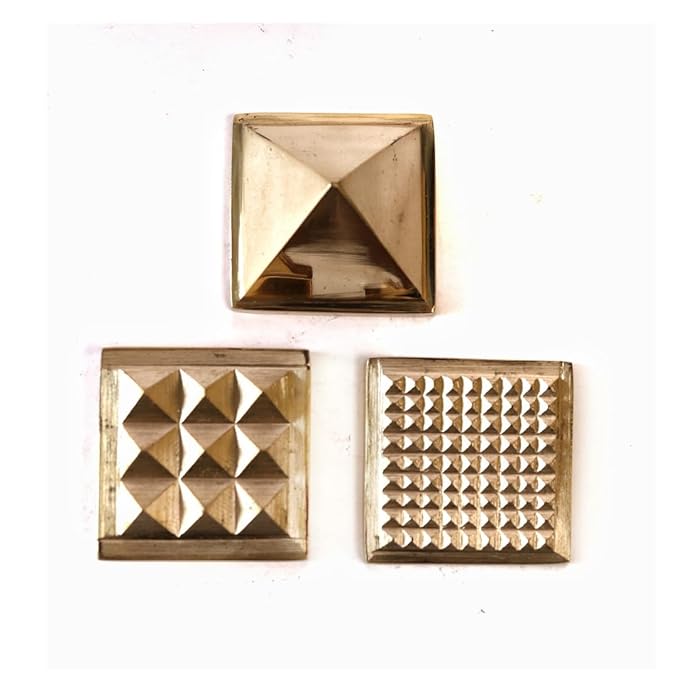 Pure Brass Pyramid 3 INCH