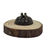 Brass Balaji Charan Paduka Miniature | 1 Inch | Small Tirupati Balaji Padam |