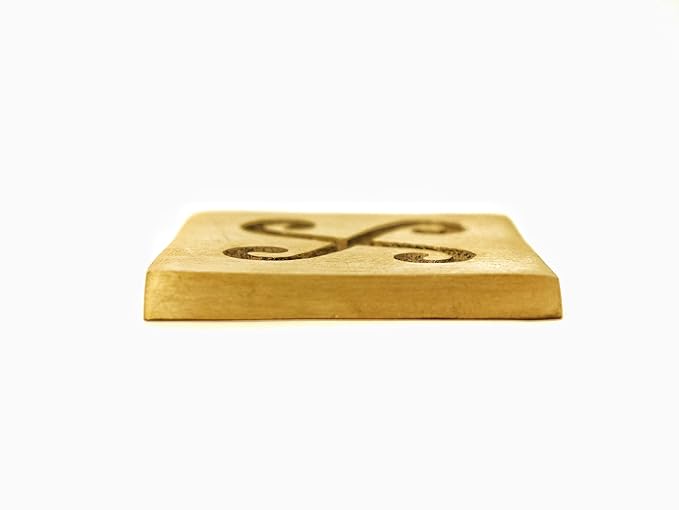 Brass Spiral Block