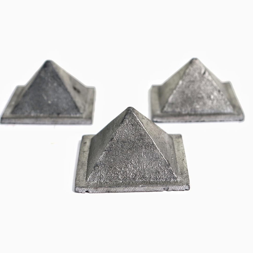 Lead Pyramid for Vastu Set of 3 | 2 Inch | South West Dosh Remedy |