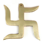 Brass Swastik for Door Entrance | 3 Inch | for Vastu | Pital Ka Swastik |  Vastu Remedy | Swastika |