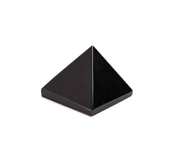 Natural Obsidian M Cot Pyramid