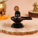 Zinc Shivling for Home | 2.5 Inch | Shivling with Naag | Shivlinga | Shivlingam |