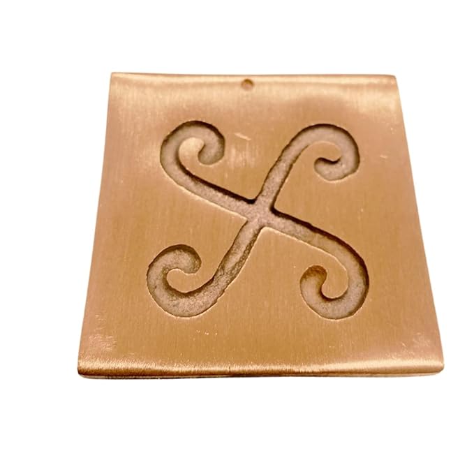 Copper Spiral Block