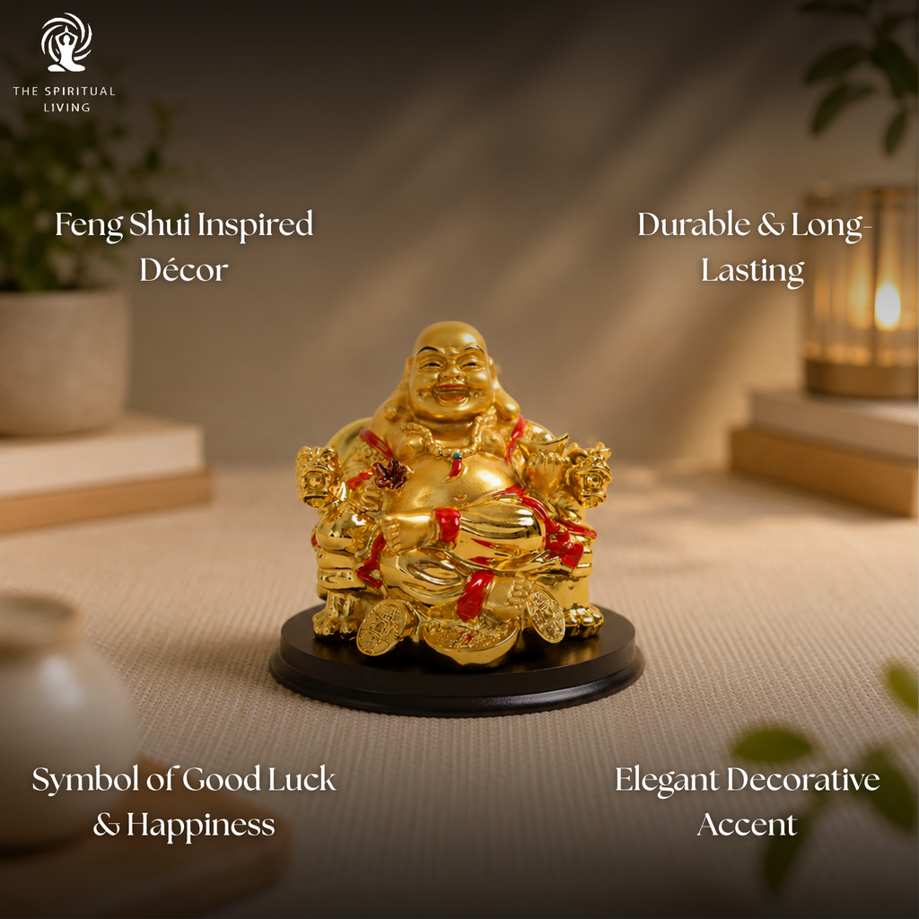 Laughing Buddha for Good Luck - 4 Inch