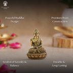 Lord Gautam Buddha Statue | 1.5 Inch | Small Murti Idols |