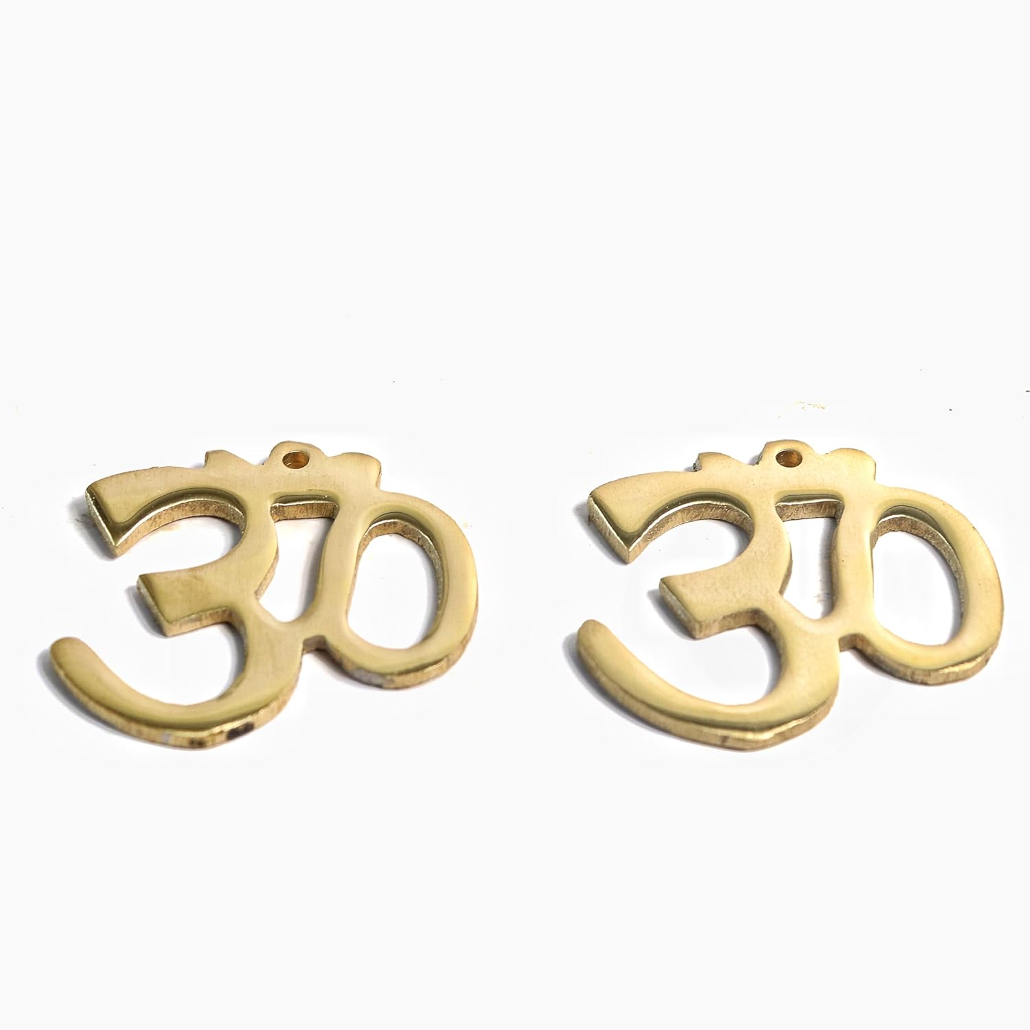 Brass Om for Door Entrance | 2 Inch | Pack of 2 |