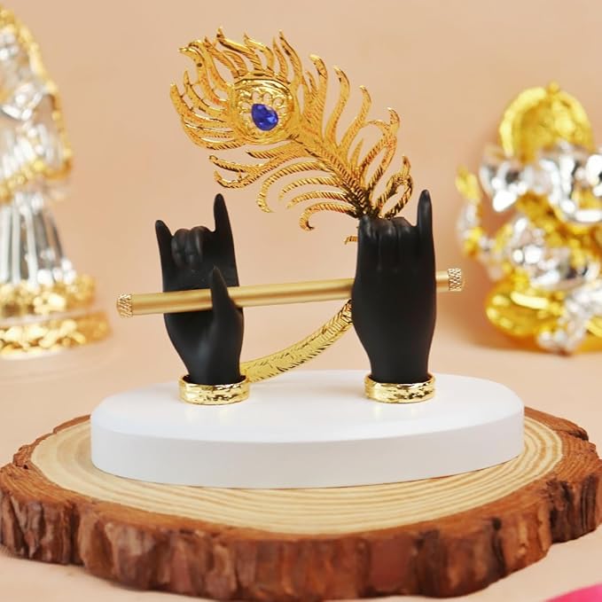 Krishna Hand with Flute | 4 Inch