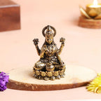 Brass Lakshmi Devi Idol | 3 Inch | Mata Murti | Pooja Room |