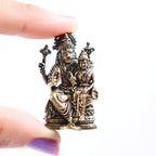 Lakshmi Narasimha | Miniature God Idols | Patina | Protection & Wealth |