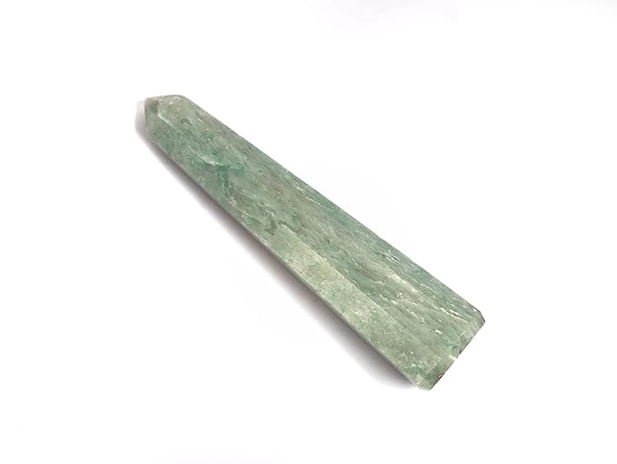 Green Aventurine Stone Crystal Wand