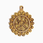 Brass Shubh Labh Hanging | 3 Inch | | शुभ लाभ | Pital | Diwali Hangings | Door Entrance |