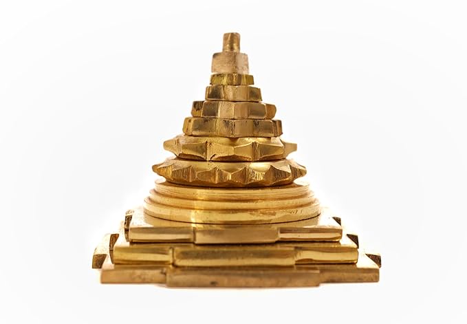 Brass Ashtadhatu Meru Shree Yantra