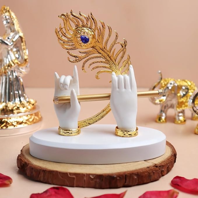 Krishna Hand with Flute - 4 Inch