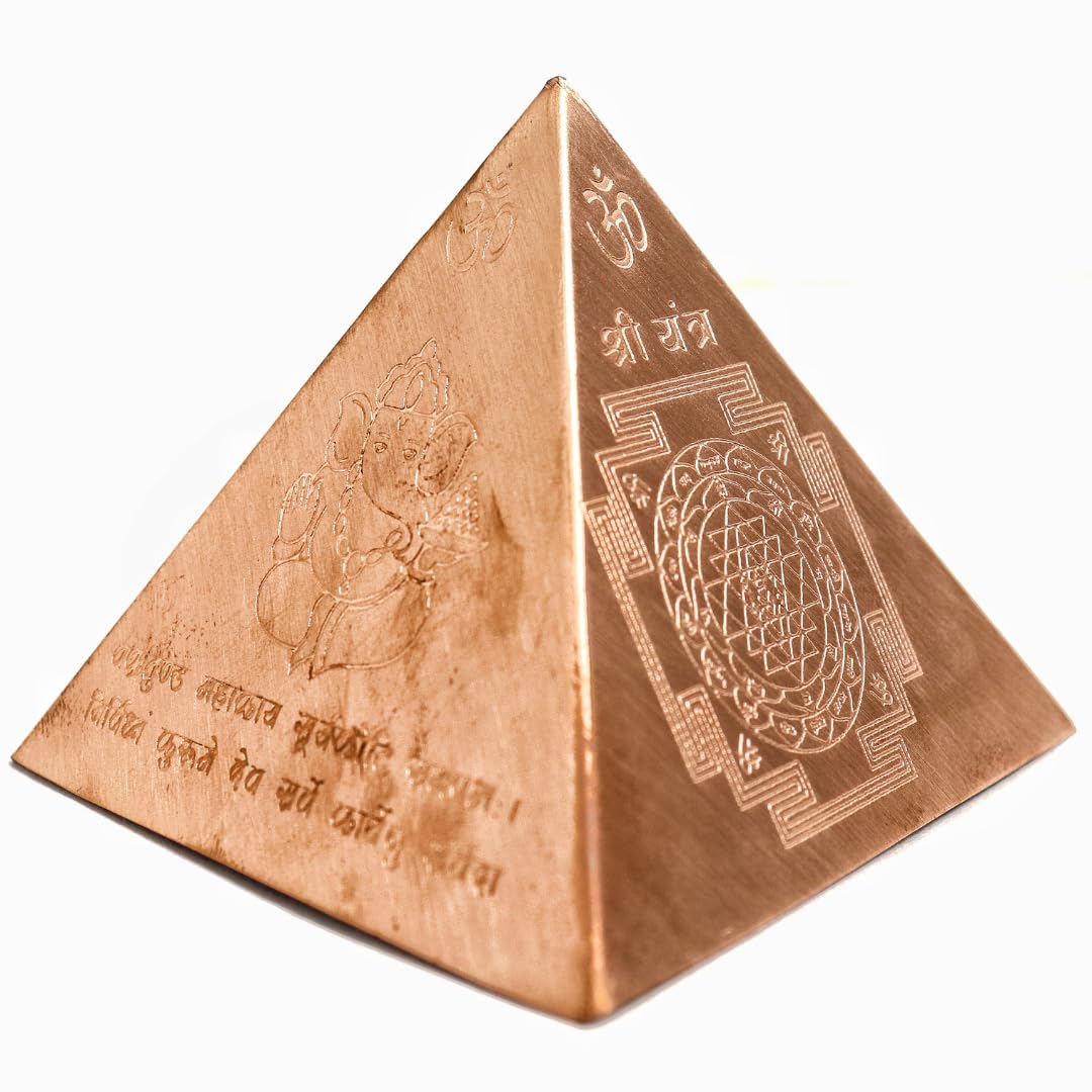 Copper Pyramid Vastu for Home - 3 Inch