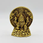 Brass Lakshmi Sitting On Coin Base | 2.5 Inch | Laxmi Idol |